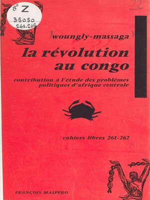 cover image of La révolution au Congo
